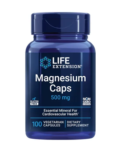 Miniatura 5 de Orgain Polvo de péptidos de colágeno hidrolizados, tapas de magnesio Life Extension, 500 mg, articulaciones, cabello, piel, soporte de uñas y salud