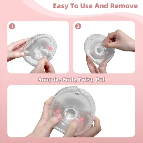 Miniatura 10 de Inserto de brida de 13/15/17/19/0.827 in, 10 unidades compatibles con Momcozy S12 Pro/S9 Pro/S12/S9/Medela/Spectra, etc. Extractor de leche
