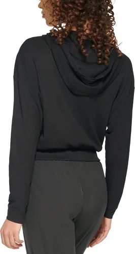 Miniatura 3 de Tommy Hilfiger Camiseta corta de manga larga con capucha para mujer