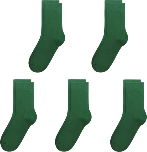 Miniatura 18 de SERISIMPLE Calcetines de bambú de viscosa para niños, calcetines escolares antiolor para niños y niñas, uniforme, ligeros, con costuras planas, 5