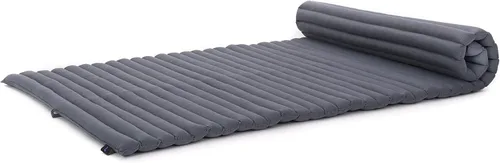 Miniatura 75 de Leewadee - Colchón plegable - Futón japonés enrollable -Alfombra de tatami triple pliegue - Cama de piso para invitados - Colchón de camping