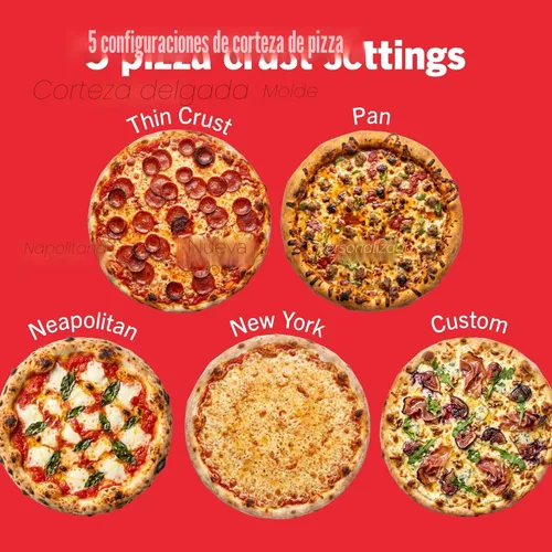 Miniatura 4 de Ninja Artisan MO201BL1 - Horno de pizza para exteriores, 12 pulgadas, pizza de 3 minutos, napolitano, corteza fina, New York Chicago, personalizado
