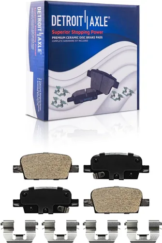 Miniatura 61 de Detroit Axle - Pastillas de freno traseras para Kia Sportage 2017-2022, Hyundai Tucson 2016-2021, pastillas de freno de cerámica 2018 2019 2020