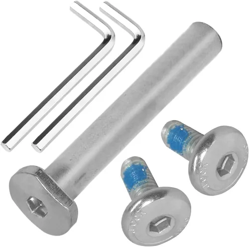 Miniatura 9 de Piezas de Scooter para Niños Hex Lock para Delantero y Trasero Masculino y Femenino M8 Tornillos para Ejes de Reparación de Herramientas