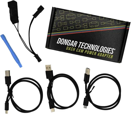 Miniatura 4 de Dongar Adaptador de corriente para cámara de mando (3 pines Keyway 2 para vehículos Porsche seleccionados), fuente de alimentación USB integrada