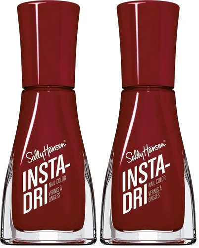 Miniatura 37 de Sally Hansen Insta-Dri Flower Powder, Peony Pace, esmalte de uñas, se seca en 60 segundos, una capa, acabado mate satinado