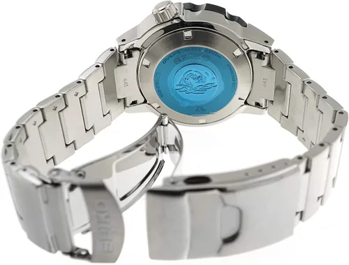 Miniatura 6 de SEIKO Prospex SRPD25K1 - Reloj automático con esfera azul de 6562ft Plateado Buceador