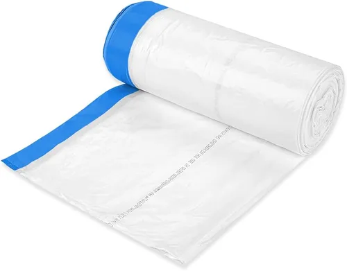 Miniatura 3 de Ultrasac Bolsas de basura perfumadas frescas con cordón blanco de 8 galones de 0.7 milésimas de pulgada de pulgada de grosor – 22 x 22 pulgadas