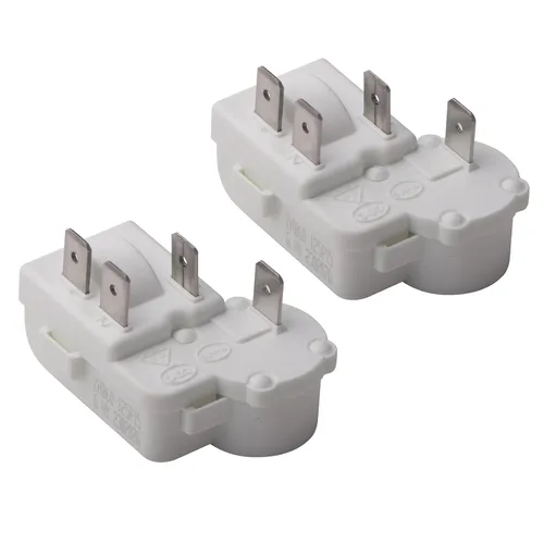 Miniatura 8 de Jingzan Paquete de 2 compresores de refrigerador de 2 pines, relé de arranque PTC, protector de carga para Danby Haier Midea Mini refrigerador