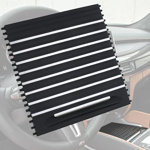 Miniatura 5 de Osompar Bandeja Portavasos de Consola Central con Cubierta de Persiana Enrollable Compatible con BMW X5 F15 X5M F85 F15 2014-2018 BMW X6 F16 X6M F86