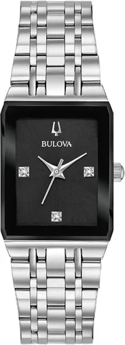 Miniatura 2 de Bulova Ladies Modern Quadra Quartz Stainless Steel Bracelet Watch
