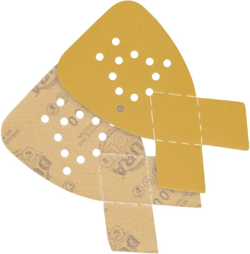 Miniatura 3 de Dura-Gold Hojas de lija de papel de lija prémium con detalles de ratón, grano 400 (caja de 24), discos de mouse con diseño de gancho y bucle de 12