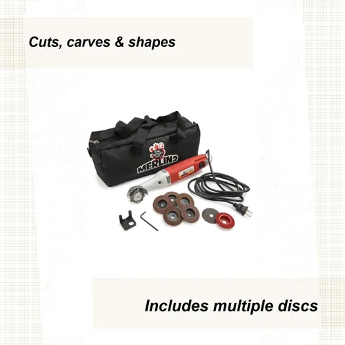 Miniatura 3 de King Arthur Tools Merlin 2 - Kit de amoladora angular