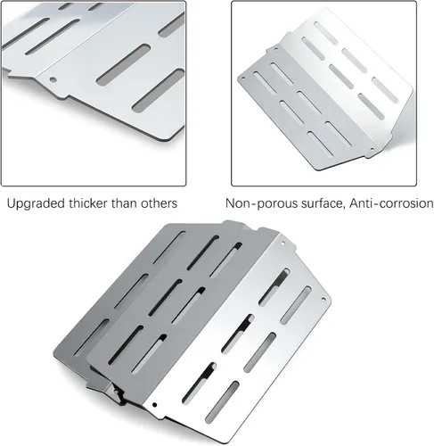 Miniatura 7 de Genesis E-330 Grill 4 quemadores 62752 7620 7621 Barras aromatizantes 65505 Piezas de repuesto para Weber Genesis Grill Parts 300 Series con control