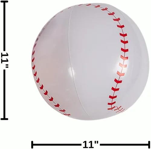 Miniatura 3 de Fun Express Bolas deportivas inflables surtidas de béisbol, pelotas de fútbol, baloncesto y pelotas de fútbol, suministros escolares bíblicos