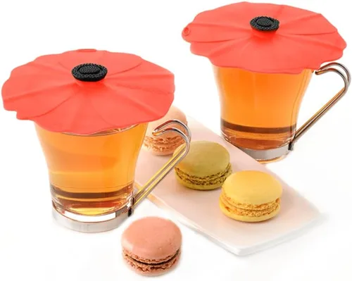 Miniatura 5 de Colección Poppy de Charles Viancin, 4 pulgadas, Rojo