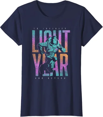 Miniatura 28 de Disney Pixar Lightyear Buzz Lightyear To Infinity And Beyond Camiseta, Negro