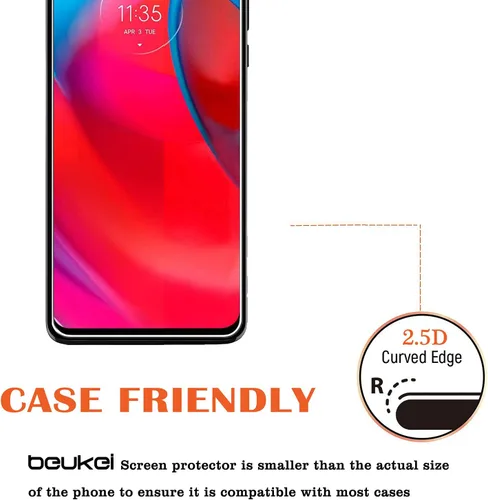 Miniatura 5 de Paquete de 4 protectores de pantalla compatibles con Motorola Moto G Stylus 5G/Moto G Stylus (2021), vidrio templado