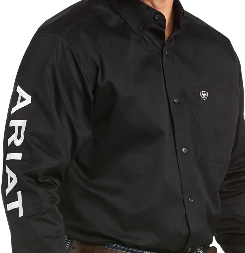 Miniatura 3 de Camisa lisa de Ariat, hecha de sarga para hombre