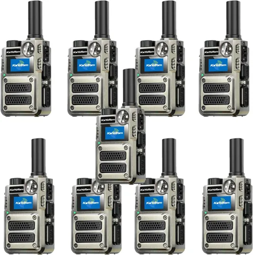 Miniatura 25 de Walkie Talkies de largo alcance ilimitado gratuito de por vida para adultos, radios bidireccionales rápidas 4G LTE PoC de larga distancia