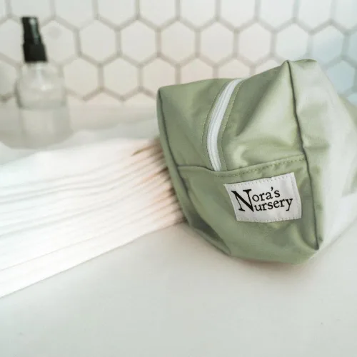 Miniatura 8 de Nora's Nursery Toallitas Reutilizables para Bebé, Paños de Algodón 100%, Toallas Suaves y Absorbentes para Baño y Cara de Recién Nacidos, Incluye 20