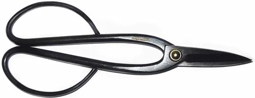 TinyGreen Herramienta de bonsái fabricada en Japón: Tijeras Ashinaga japonesas de mango largo Tijeras de corte de grado profesional fabricadas en