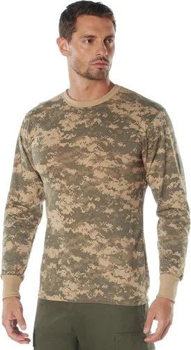 Miniatura 6 de Rothco Mens Long Sleeve Color Camo T-Shirt