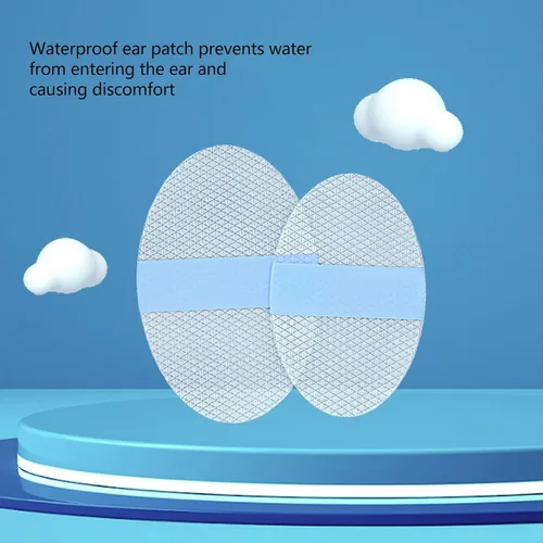 Miniatura 2 de 25 calcomanías de natación para baby shower, seguras y fáciles de quitar, protector de oídos suave para natación, ducha, surf, esnórquel y otros