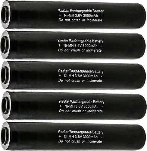 Miniatura 4 de Kastar Paquete de 2 baterías de repuesto Ni-MH 3.6V 3000mAh para Streamlight 75175, SL75175, 75300, 75303, 75304, ST75175, ST25170, Heiman 75175