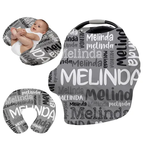 Funda de asiento de automóvil personalizada para bebés, funda de asiento de automóvil multiusos con nombre, fundas de asiento de automóvil, regalos