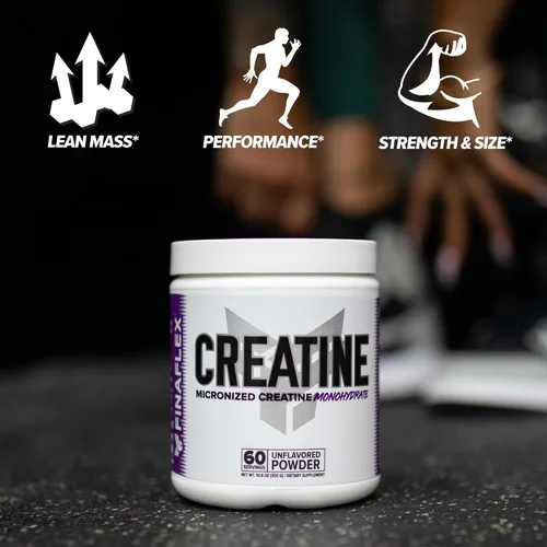 Miniatura 4 de FINAFLEX Creatina pura, sin sabor, 17.64 oz, promueve la fuerza muscular, el tamaño y el rendimiento, monohidrato de creatina micronizada 100% puro