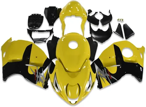 Miniatura 20 de Carenado completo azul mate para Suzuki 1997-2007 GSXR 1300 Hayabusa Gen1 inyección ABS plásticos posventa carrocería kit de carrocería 1998 1999