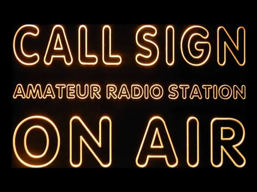 Miniatura 13 de ADVPRO wa-tm señal de llamada personalizada en la estación de radio aficionado del aire Led señal de neón