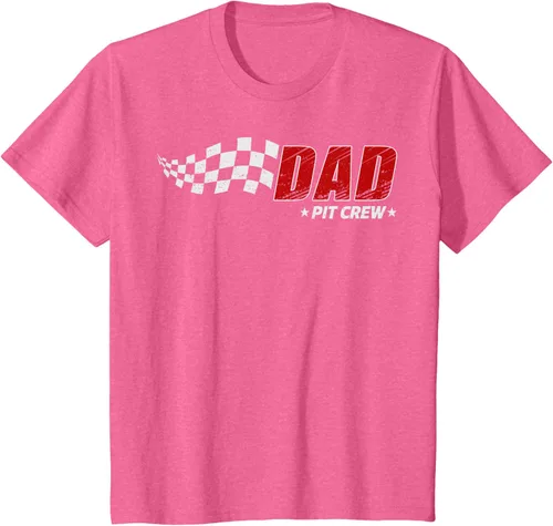 Miniatura 60 de Dad Pit Crew Race Car Birthday Family Matching Pit Crew Camiseta Pit Crew