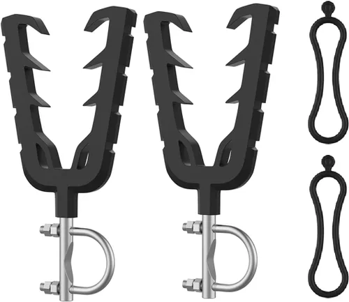 Portaherramientas para todoterreno KEMIMOTO, soporte de herramientas de caza con correas de goma compatible con ATV, scooter de movilidad, bicicleta