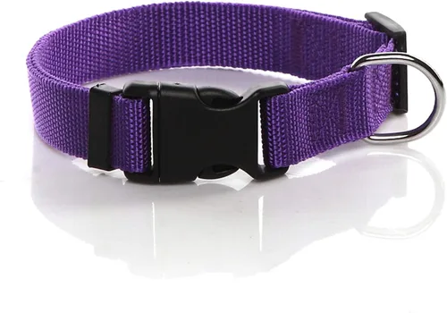 Miniatura 13 de SALO Collar de nailon para perro, collares ajustables para perros medianos y grandes, 1 pulgada de ancho