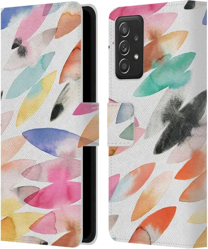 Miniatura 8 de Head Case Designs Officially Licensed Ninola Color Joy Pattern Abstract Leather Wallet Case Compatible with Samsung Galaxy A53 5G (2022)