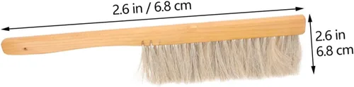 Miniatura 7 de SUPVOX Cepillo de abeja resistente con mango de madera para apicultores para mantenimiento de colmenas