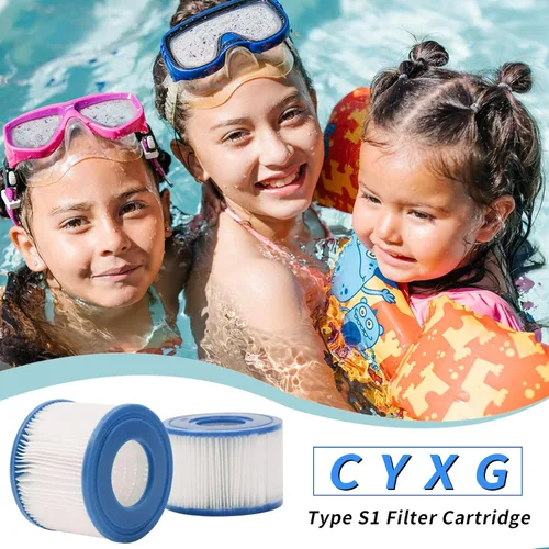 Miniatura 4 de Cartuchos de filtro de piscina, cartuchos para filtro de piscina sobre el suelo, accesorio de cartucho para uso en bomba de filtro de piscina fácil