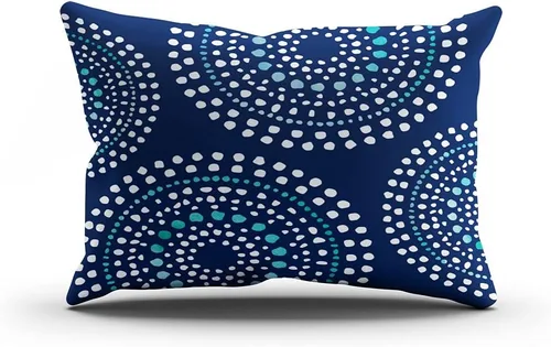 Miniatura 8 de Romántico estilo suroeste oculto cremallera para el hogar rectangular decorativa funda de cojín King 20x36 pulgadas diseño impreso funda de almohada
