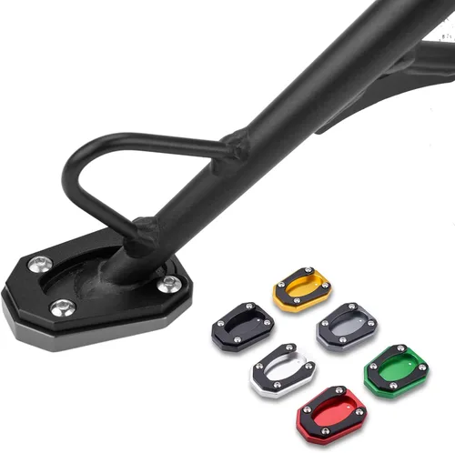 Miniatura 10 de Soporte de soporte lateral para motocicleta, soporte para placa ampliadora (para vehículo Kawasaki) Z900 RS Z650 RS Z1000 SX NINJA650 ZX-6R ZX-10R