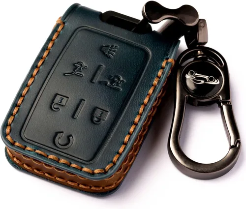 Miniatura 8 de Funda para llavero de coche, carcasa protectora de llaves suave con protección completa Compatible con Chevrolet Silverado Colorado GMC Canyon