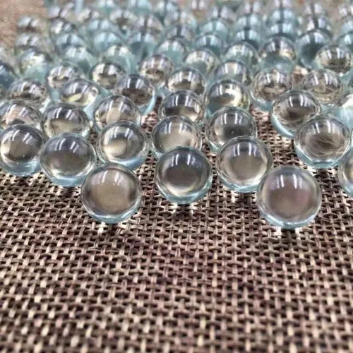 Miniatura 3 de Paquete de 20 unidades de canicas de vidrio transparente de 0.394 in, 0.551 in y 0.630 in, cuentas de mármol macizo, juegos de canicas, bola