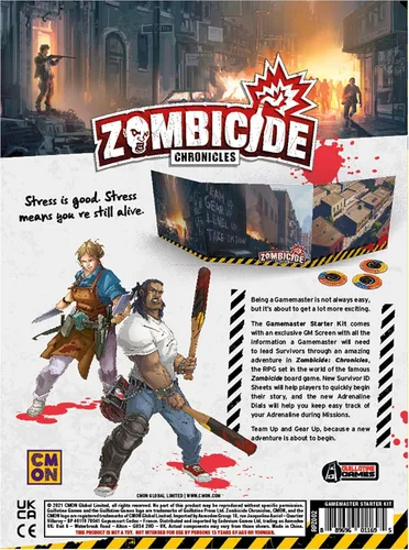 Miniatura 2 de Zombicide Chronicles The Roleplaying Game GameMaster Starter Kit - Herramientas esenciales para crear emocionantes aventuras de zombies. Juego