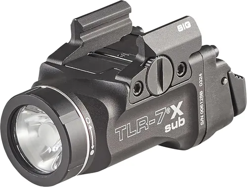 Miniatura 14 de Streamlight 69402 TLR-7 X sub - Luz táctica para armas de 500 lúmenes, diseñada exclusiva y únicamente para pistolas subcompactas selectas con riel