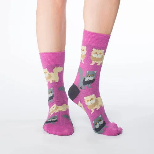 Miniatura 2 de Good Luck Sock Women's Cat Socks, Adult