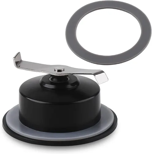 Anbige Cuchilla de piezas de repuesto con 2 juntas, compatible con mezcladoras Black&Decker BL1110BG BL1120BG BL1130SGM BL1820SGM BL1830SGM (hoja de