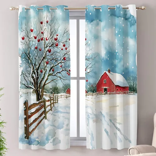 Miniatura 14 de Shrahala Cortinas de nivel de chakras con mandala beige para ventanas de cocina, paneles de cortina de ventana de mandala multicapa de poliéster