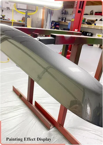 Miniatura 7 de Dynastus Pulverizador de pintura profesional compuesto HVLP de 22 onzas, con regulador de presión de aire digital
