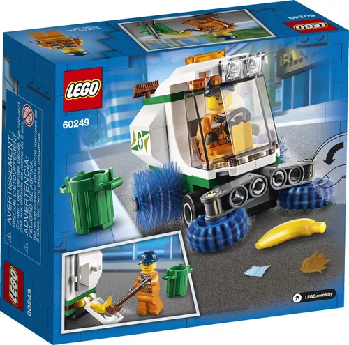 Miniatura 5 de LEGO City Street Sweeper 60249 Juguete de construcción, juguete de construcción genial para niños (89 piezas)